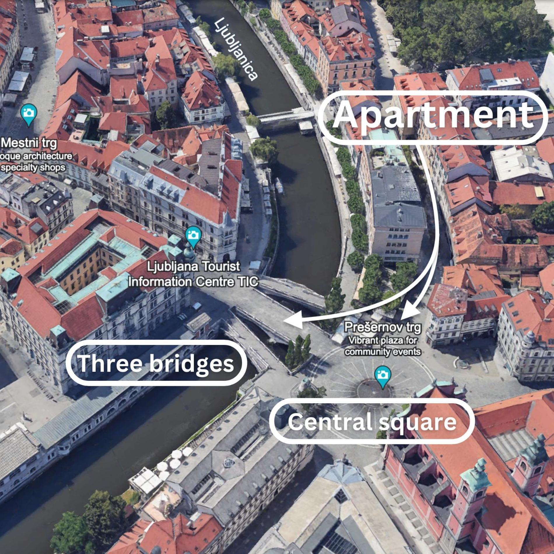 Authentic City Stay Ljubljana Bagian luar foto